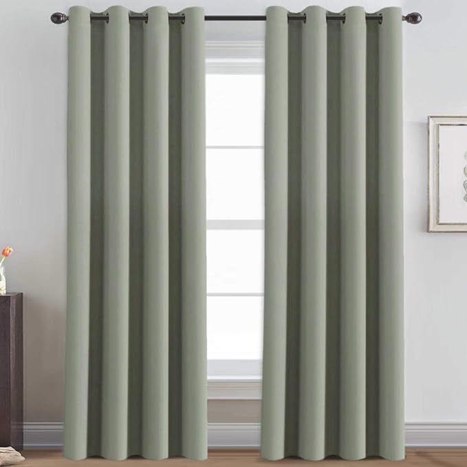 Light Green Blackout Curtains