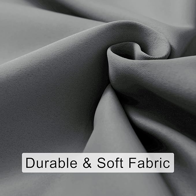 Grey Blackout Curtains