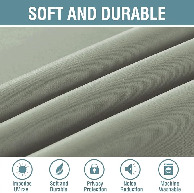 Light Green Blackout Curtains