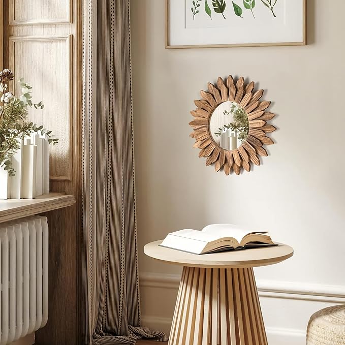 3 Pack Metal Mirrors for Wall