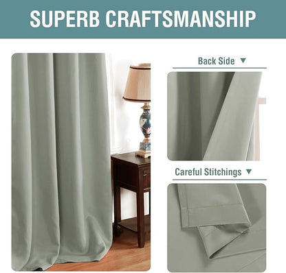 Light Green Blackout Curtains