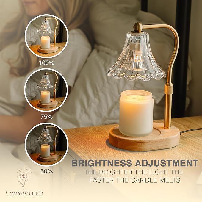 Candle Warmer Lamp with Timer Dimmer