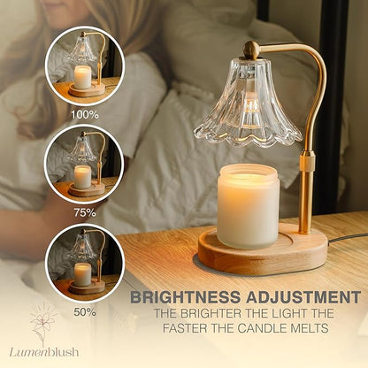 Candle Warmer Lamp with Timer Dimmer