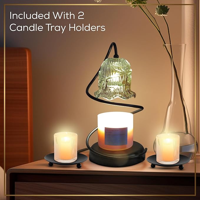 Candle Warmer Lamp with Dimmer & Timer