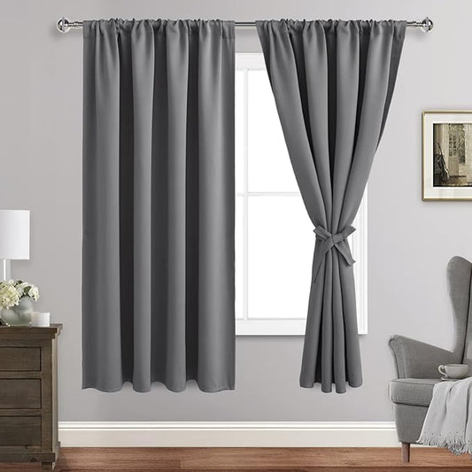 Grey Blackout Curtains
