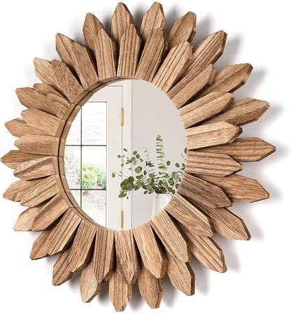 3 Pack Metal Mirrors for Wall