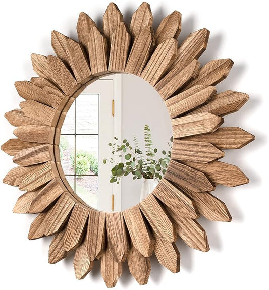 3 Pack Metal Mirrors for Wall